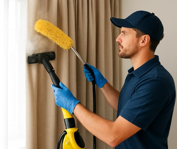 Trusted blind cleaning technician Matty Curtain Cleaning spit-junction-nsw QLD