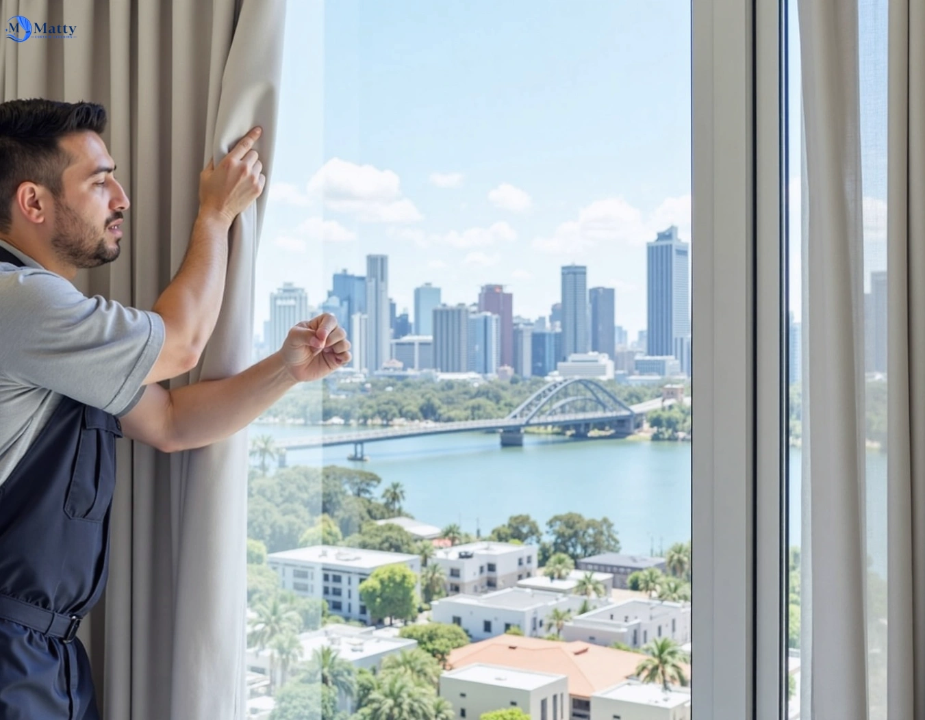 Professional curtain steam cleaning service spit-junction-nsw QLD by Matty Curtain Cleaning
